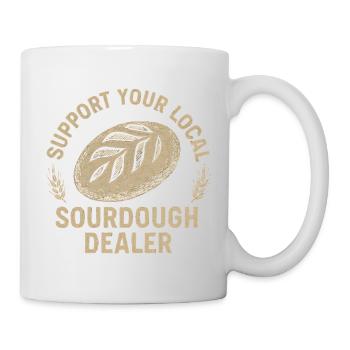 Baking Baker Baker Sourdough Bread Gift Idea - Mug - white - Right