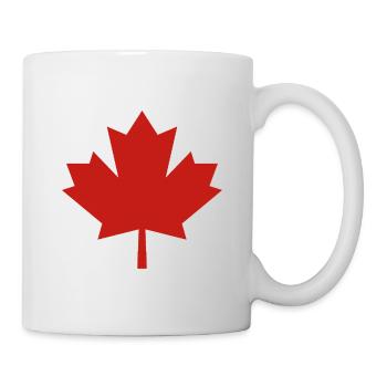 Maple leaf - Mug - white - Right