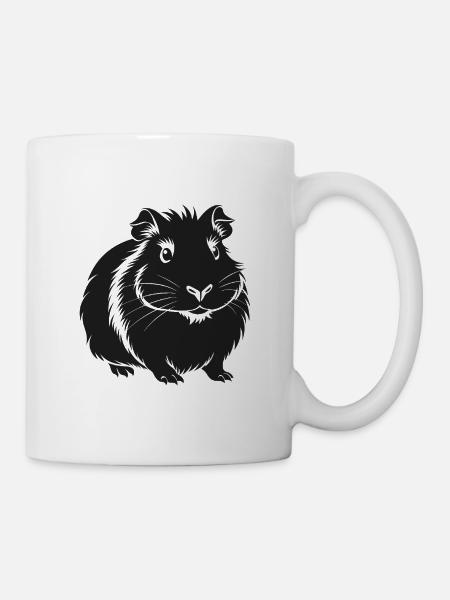 Rogeur cochon d’Inde - Mug blanc - blanc