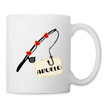 Spain Grandfather Fisherman - Mug - white - Right
