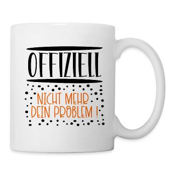 Verantwortung Freiheit - Tasse - Weiß - Rechts