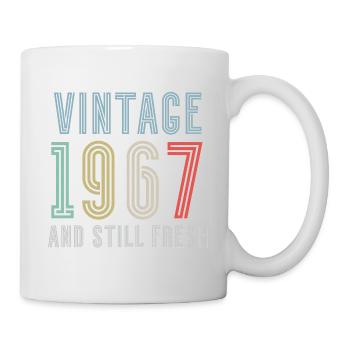 Millésime 1967 - Mug blanc - blanc - Droite