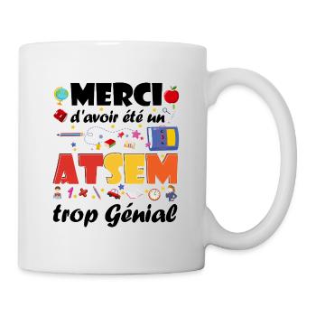 Thank you for being an ATSEM too awesome Gift - Mug - white - Right