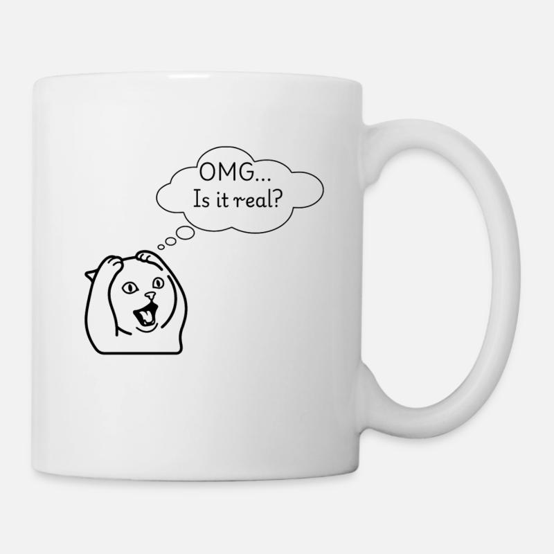 OMG - Tasse - Weiß