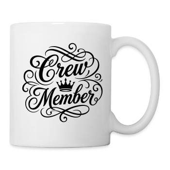 Membre d’équipage Krone - Mug blanc - blanc - Droite
