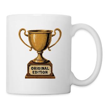 Édition originale - Rétro Trophy Style Vintage - Mug blanc - blanc - Droite