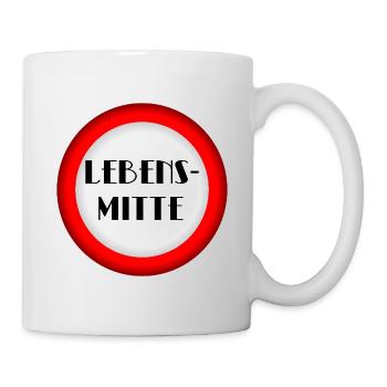 Lebensmitte Menopause - Tasse - Weiß - Rechts