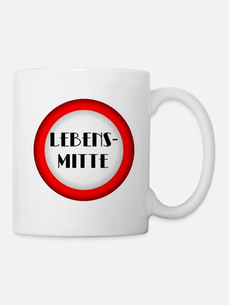 Lebensmitte Menopause - Tasse - Weiß