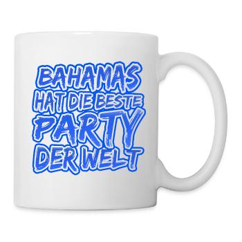 Urlaub Bahamas - Tasse - Weiß - Rechts