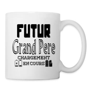 Futur Grand Père Chargement En Cours - Mug blanc - blanc - Droite