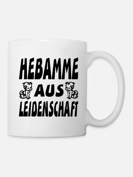 Hebamme - Tasse - Weiß