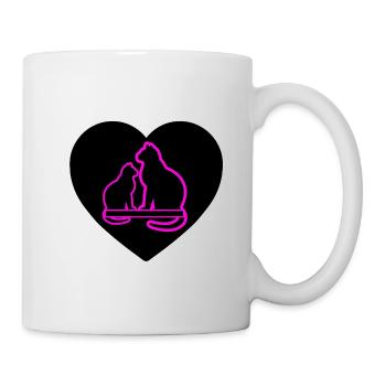 félin - Mug blanc - blanc - Droite
