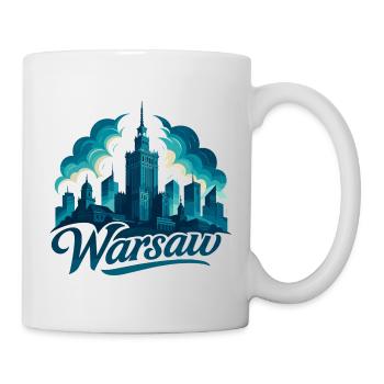 Warsaw Skyline: Epic & Fantastic - Mug - white - Right