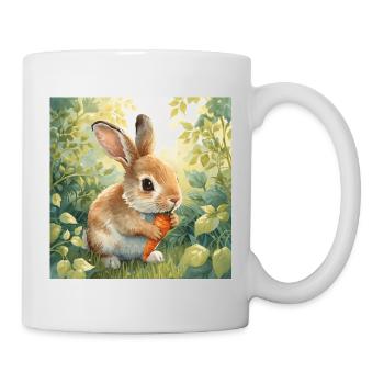 Cute bunny - Mug - white - Right