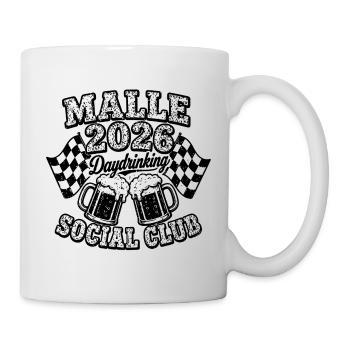 Malle 2026 Daydrinking Social Club Malle - Mug - white - Right