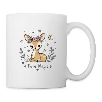 Astro-Jungfrau Reh – Pure Magic - Tasse - Weiß - Rechts