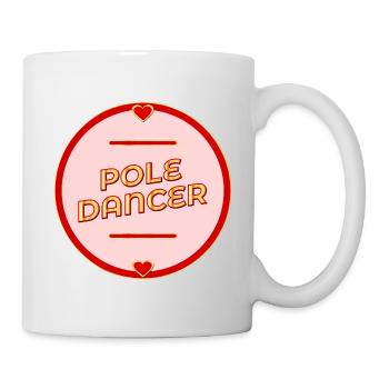 Pole Dance - Danse - Mug blanc - blanc - Droite