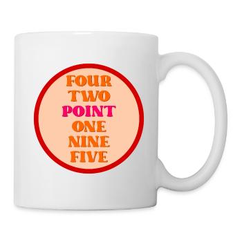 Motivation Marathon Run - Mug - white - Right