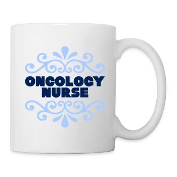 Onkologie-Krankenschwester - Tasse - Weiß - Rechts