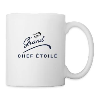 Grand chef étoilé chef de cuisine - Mug blanc - blanc - Droite