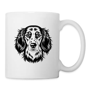 Setter anglais - Mug blanc - blanc - Droite