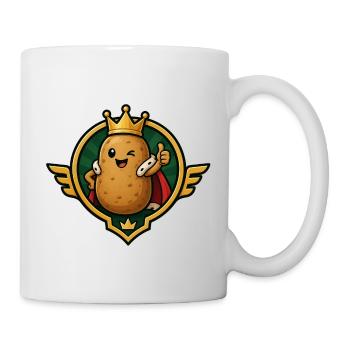 Héros royaux de la pomme de terre - Mug blanc - blanc - Droite