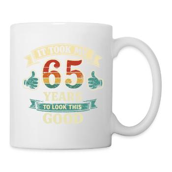 65 Years - It Took Me 65 Years To Be This Beautiful - Mug - white - Right