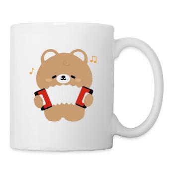 Bear Accordion - Mug - white - Right