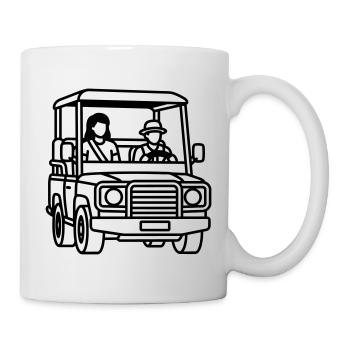 Safari - Tasse - Weiß - Rechts