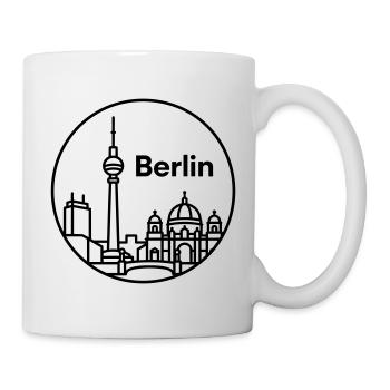 Berlin - Tasse - Weiß - Rechts