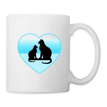 félin - Mug blanc - blanc - Droite