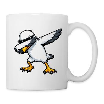 Dabbing Seagull - Mug - white - Right