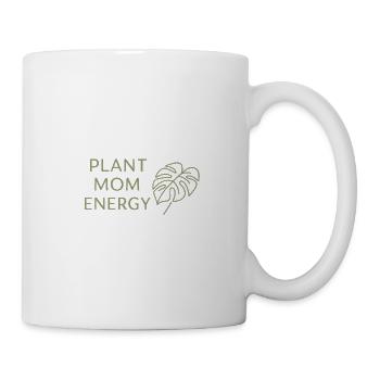 Plant Mom Energy - Mug - white - Right