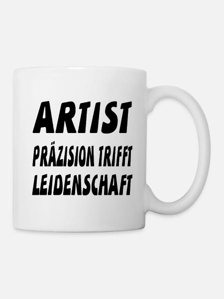 Artist - Tasse - Weiß