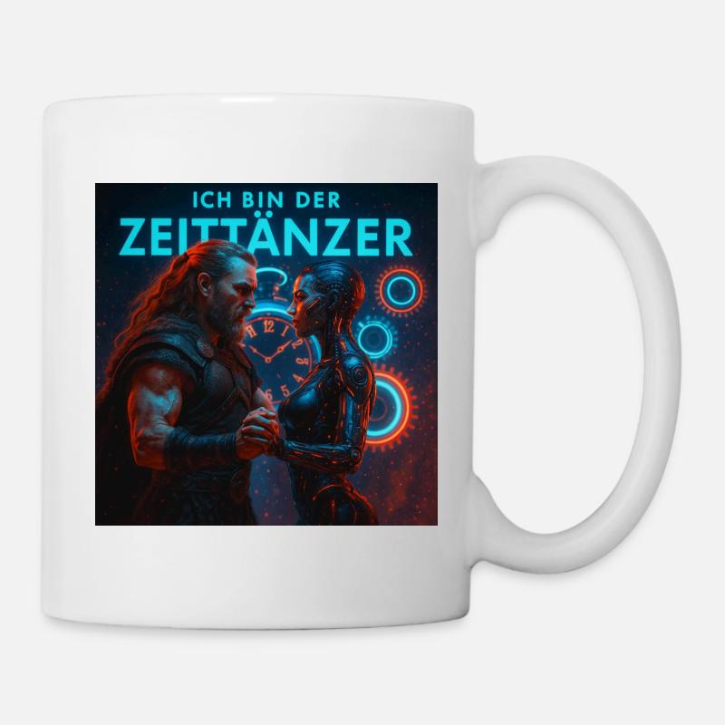 Zeittänzer - Tasse - Weiß