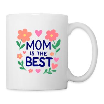 MAMAN EST LA MEILLEURE - Mug blanc - blanc - Droite