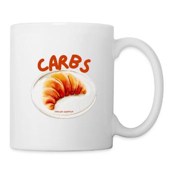 Carbs Croissant Snack - Mug - white - Right