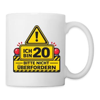 20th Birthday - Mug - white - Right