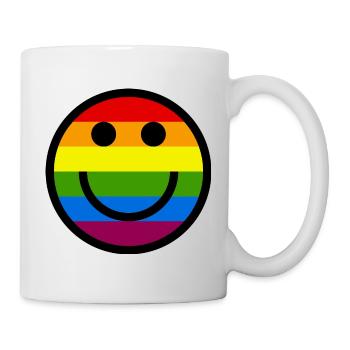Pride Smile  - Tasse - Weiß - Rechts