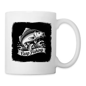 Carp fishing - Mug - white - Right