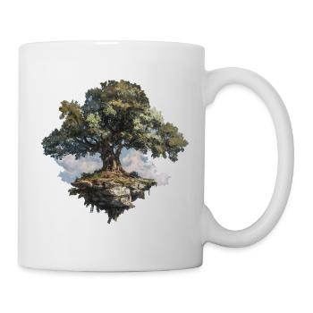 Arbre - Mug blanc - blanc - Droite