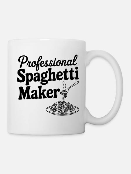 Professioneller Spaghetti-Hersteller - Tasse - Weiß