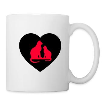 félin - Mug blanc - blanc - Droite