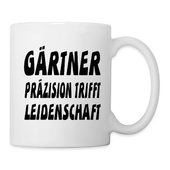 Gärtner - Tasse - Weiß - Rechts