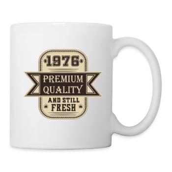 Millésime 1976 - Mug blanc - blanc - Droite