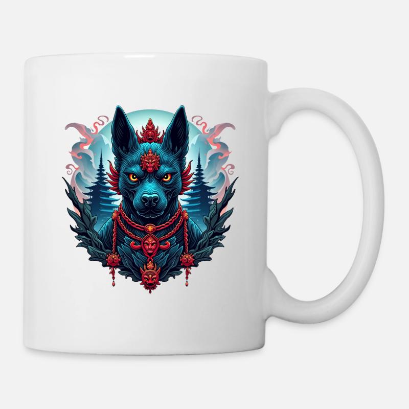 Éveil de la Bête du Temple - Mug blanc - blanc