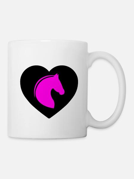 Pferde - Tasse - Weiß