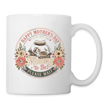 Cadeau Future Maman - Happy Mother's Day From Insi - Mug blanc - blanc - Droite