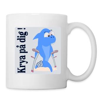 Gute Besserung, Kinder - Tasse - Weiß - Rechts