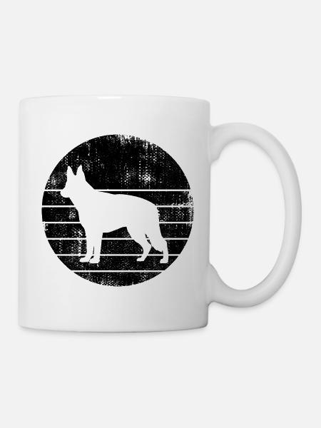 Deutscher Schäferhund - Tasse - Weiß